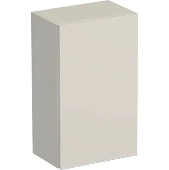 Koupelnový nábytek Koupelnová závěsná skříňka Intedoor TRENTA kašmírová lesklá 35 x 58 x 23 cm TRE HZ 35 1D P S A3026