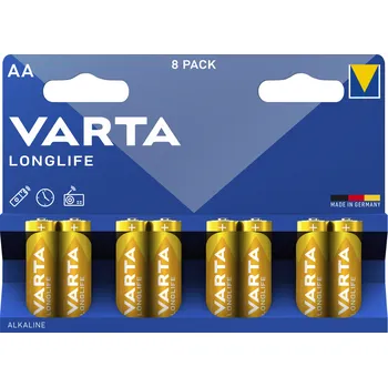 Varta Longlife AA, 8 ks