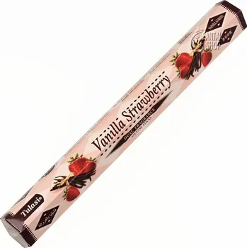 Čajovna Tulasi Dual Vanilla - Strawberry indické vonné tyčinky 20 ks