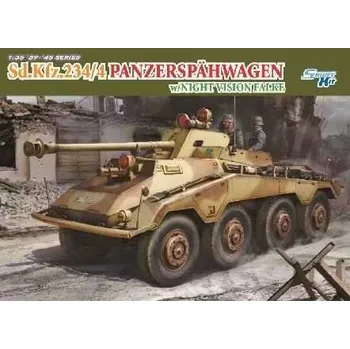 Plastikový model Model Kit military 6836 - Sd.Kfz.234/4 w/NIGHT VISION FALKE (1:35)