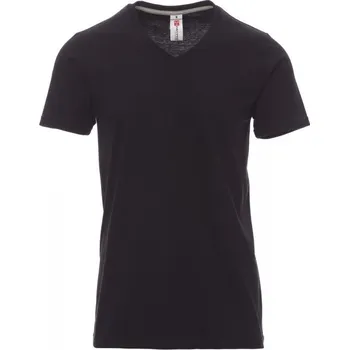 Pánská mikina Payper Pánské tričko V-NECK Barva: černá, Velikost: 4XL