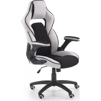 Herní židle Herní židle SONIC — látka, šedá / černá