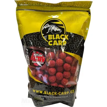 Boilies BLACK CARP Activ Boilies Sladká jahoda 20mm 1kg (BLACK CARP Activ Boilies Sladká jahoda 20mm 1kg)