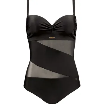 Dámské plavky Dámské jednodílné plavky 8030CH2 19 - SELF černá 85/E