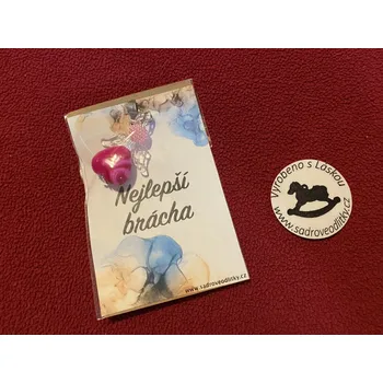 HandMade by VeJa Dárková karta - nejlepší brácha
