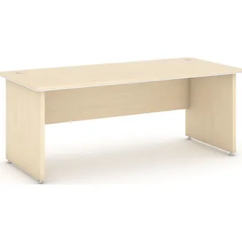 Psací stůl B2B Partner Kancelářský psací stůl ARRISTO LUX, 200x90 cm, bříza