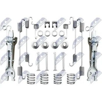 Brzdová čelist Opravná sada, uložení brzdových čelistí NTY HSR-RE-004
