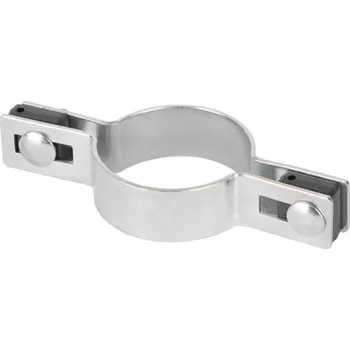 Příslušenství pro plot Objímka Strend Pro EUROSTANDARD, 38 mm, priebežná, pozinkovaná, na okrúhly stĺpik