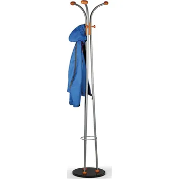 Věšák B2B Partner Kovový stojanový věšák 33 x 175 x 33 cm