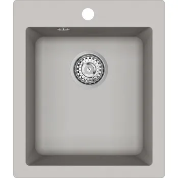 Kuchyňský dřez Granitový dřez Aquastone QUADRA 20 šedá