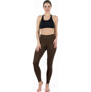 Dámské legíny Bambusové Legíny Hnědé Dlouhé Dámské Velikost: L