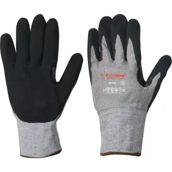 Pracovní rukavice Payper Protiřezné rukavice, 01-701 Barva: ŠEDÁ/ČERNÁ, Velikost: 9