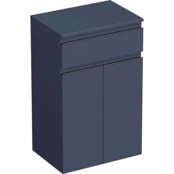 Koupelnový nábytek Koupelnová skříňka nízká Intedoor TRENTA modrá marino matná 50 x 83,4 x 35 cm TRE SN 50 1Z 2D B A9166