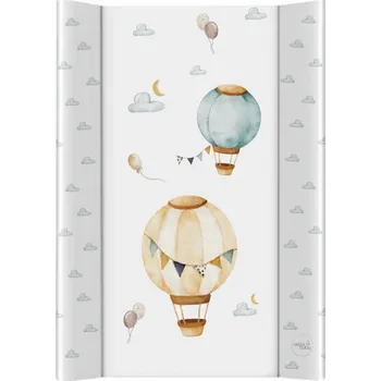 Přebalovací podložka CEBA BABY Podložka přebalovací 2-hranná s pevnou deskou (50x70) Basic Balloons