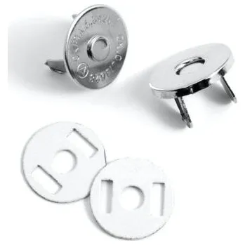 Dekorativní magnet Magnetické zapínání kruhové Ø&nbsp;14,5 mm, sada, síla 1,5&nbsp;kg