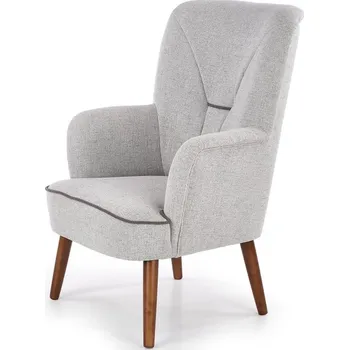 Křeslo Křeslo ušák Halmar BISHOP - světle šedá