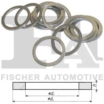 Automobilové těsnění Těsnicí kroužek FA1 768.520.100