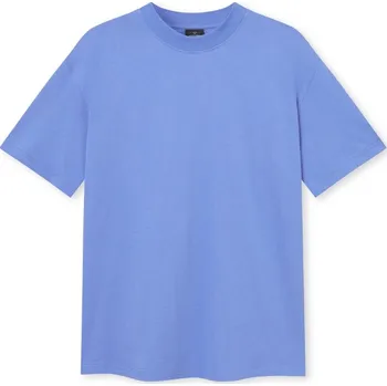 Johnny Urban Bavlněné oversize tričko Sammy JU modrofialová L