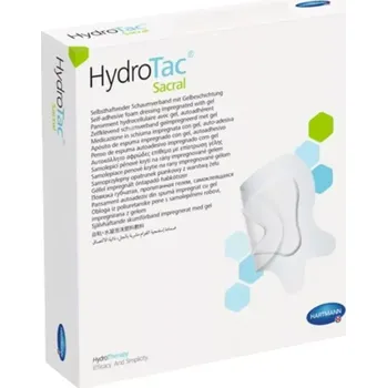 Krytí na ránu HydroTac sacral krytí na rány pěnové hydropolymerové 22x22 cm, 1x3 ks