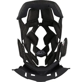 Cyklistická přilba Náhardní výstelka helmy TROY LEE DESIGNS HEADLINER D4 POLY SOLID BLACK - M