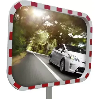 Bezpečnostní zrcadlo Venkovní dopravní zrcadlo, 80 × 100 cm