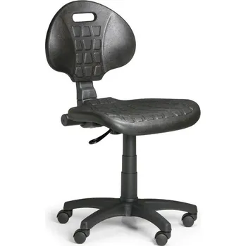 B2B Partner Pracovní židle na kolečkách PUR, permanentní kontakt, pro tvrdé podlahy