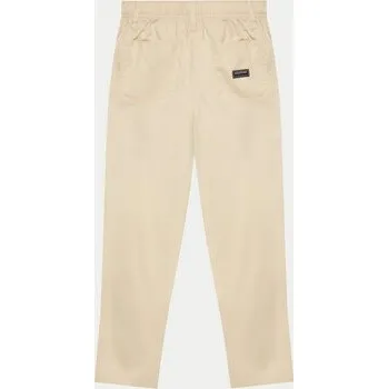 Tommy Hilfiger Kalhoty z materiálu Monotype KB0KB09146 Béžová Regular Fit 8Y