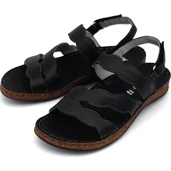 Dámské sandále AZA Dámské sandále 3861 43850-01 WALK černé Barva: černá, Velikost: 36