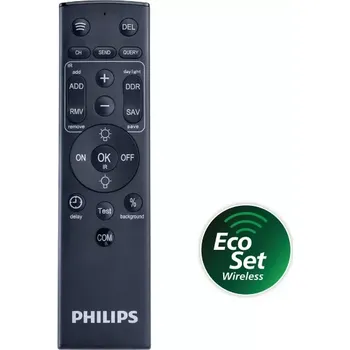 Osvětlení Dálkový ovladač EcoSet BLE IR Remote Control PHILIPS