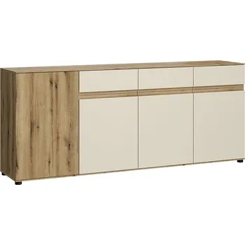 Komoda ICHAO komoda 3D3S, dub evoke/kašmír + vyzvednutí ZDARMA