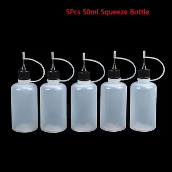 Výtvarná sada Sada lahviček s aplikátorem pro tvoření | 30/50 ml | 5ks - 50 ml