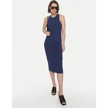 Dámské šaty Weekend Max Mara Každodenní šaty Astoria 2415321022 Tmavomodrá Slim Fit S