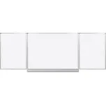 B2B Partner Bílá popisovací otevírací tabule na zeď, magnetická 3600 x 1200 mm