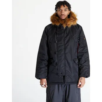 Pánské oblečení Bunda Alpha Industries N3B Black M