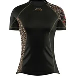Dámské funkční triko krátký rukáv MUERTE černá Bamboo Ultra