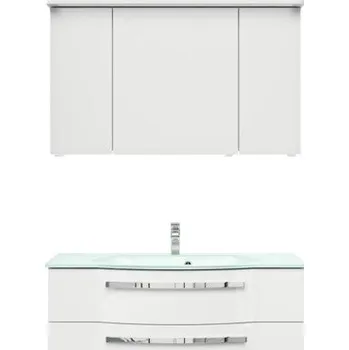 Koupelnový nábytek Koupelnová sestava Pelipal xpressline 4005 120 cm bílá vysoce lesklá 992.1260211