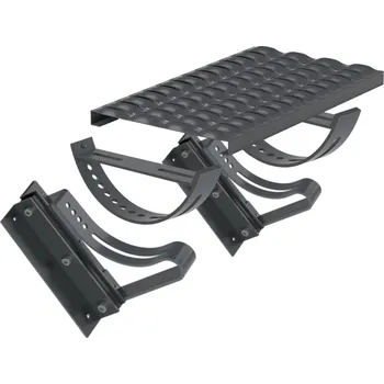 Komínová lávka 0,4m antracitová pro plechy s falcem COROROP