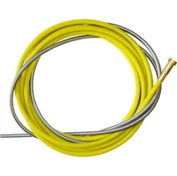 Příslušenství ke svářečce Bowden žlutý 3m 1,4-1,6mm (2,5x4,5)