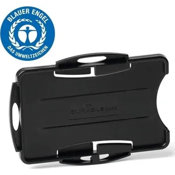 Obal na doklad Pouzdro na 2 ID karty Durable, ECO,92 x 70mm,černé