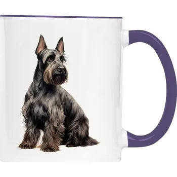 Hrnek malý barevný s potiskem Černý skoťák