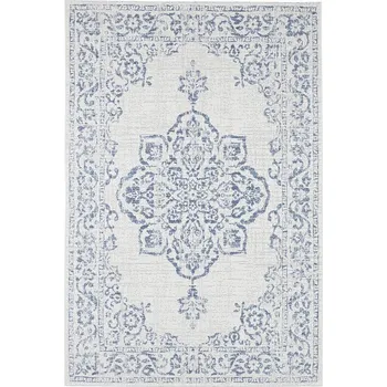 Hanse Home Kusový koberec Beach 103853 Cream/Blue – na ven i na doma Rozměry koberců: 240x340