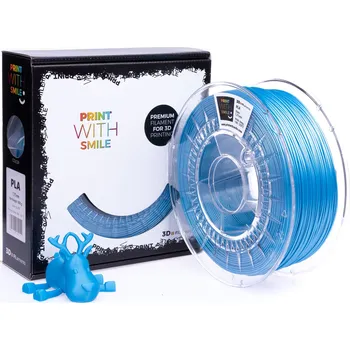 Filament Print With Smile PWS SATIN PLA - Sky BLUE - 1 kg