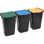Popelnice na tříděný odpad, 3 x 50 l