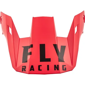 Helma na motorku Kšilt rayce, fly racing - usa (červená/černá, vel. ys - yl)