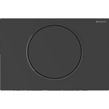 Geberit elektronické ovládání WC, síťové napájení, 1 množství splachování, černá mat/easy-to-clean (115.863.16.6)
