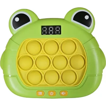 Herní konzole Leventi V3 Quick push game – žába zelená