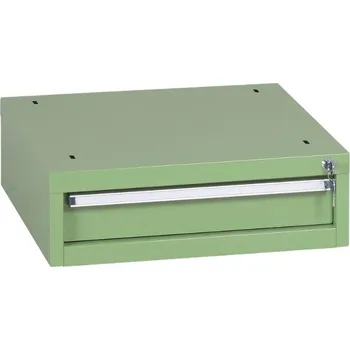 Skříňka na nářadí Závěsný dílenský box na nářadí k pracovním stolům do dílny GL, 1 zásuvka, 565 x 580 x 180 mm