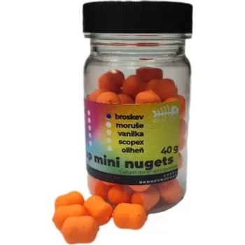 Boilies Skull fish POP-UP mini nugets 40 g Příchutě: pomeranč