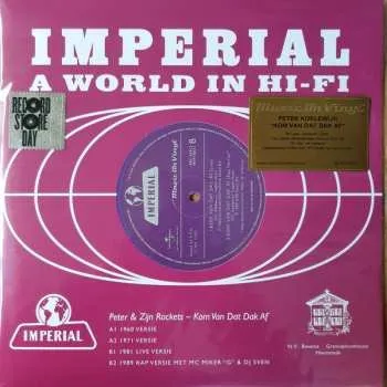 Zahraniční hudba EP Peter Koelewijn & Zijn Rockets: Kom Van Dat Dak Af NUM | CLR 2020 Numbered Coloured Rsd Black Friday; Purple Vinyl Anniversary Edition