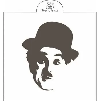 Vykrajovátko Stencil Charlie Chaplin